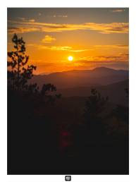 Sunset Pyrénées